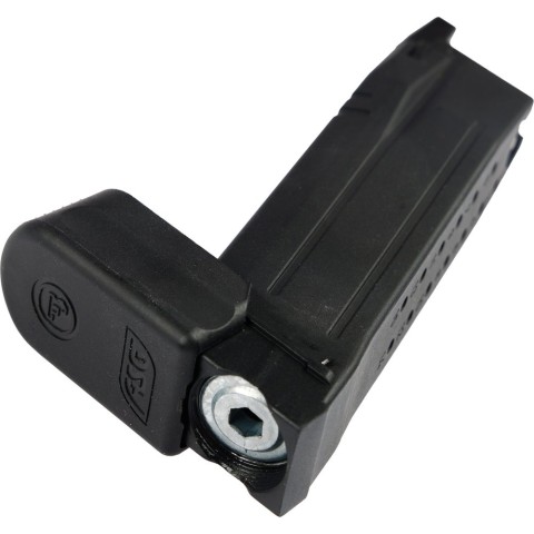 Пістолет страйкбольний ASG CZ P-10C OR-OT Dual-Tone. Blowback. CO2 кал. 6 мм Black/fde