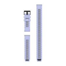 Ремешки для часов Garmin QuickFit 26 силиконовые чернично-голубые (из 3 частей, для дайвинга)