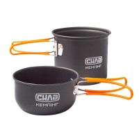 Набір туристичного посуду для походів СИЛА (чаша+чаша)