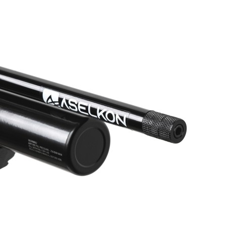 Пневматична Редукторна PCP гвинтівка  Aselkon MX8 Evoc Black  кал. 4.5