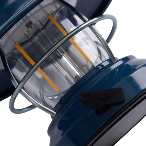 Фонарь кемпинговый Barebones Edison Mini Lantern 2AA/USB ocean blue