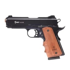 Стартовий пістолет Kuzey 911-SX#4 Black/Brown Wooden Grips