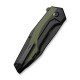 Ніж складаний туристичний Civivi Hypersonic, (9.4 см) 14C28N /  Steel & G10 чорно-зелений