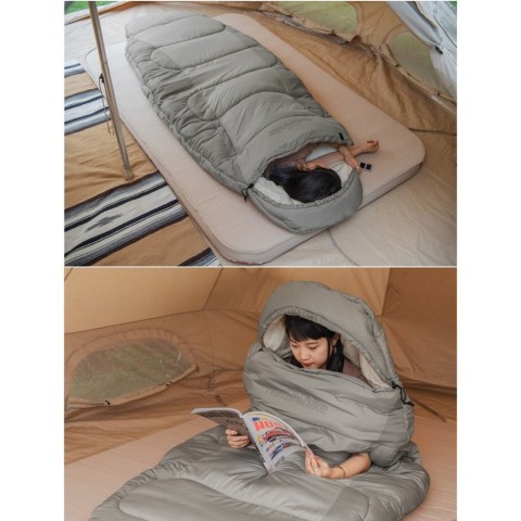 Спальний мішок овальний Naturehike PS300 CNK2350WS026, сірий
