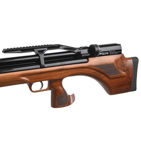 Пневматична Редукторна PCP гвинтівка  Aselkon MX7 Wood  кал. 4.5 дерево