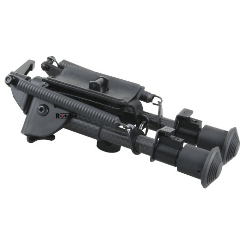 Сошки Vector Optics 155-230 мм на антабку. Карбоновое волокно, подпружиненые с рычагом