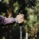 Трекінгова палиця Naturehike CNK2450DS016, 120 см, фіолетова
