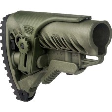 Приклад FAB Defense для М16 / AR15 з регульованою щокою olive drab (glr16cpg)