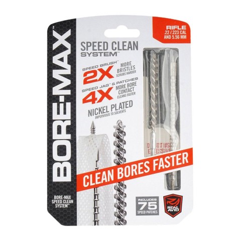 Набір для чищення Real Avid Bore-Max Speed Clean кал .22/.223/.5.56. 8/32 M