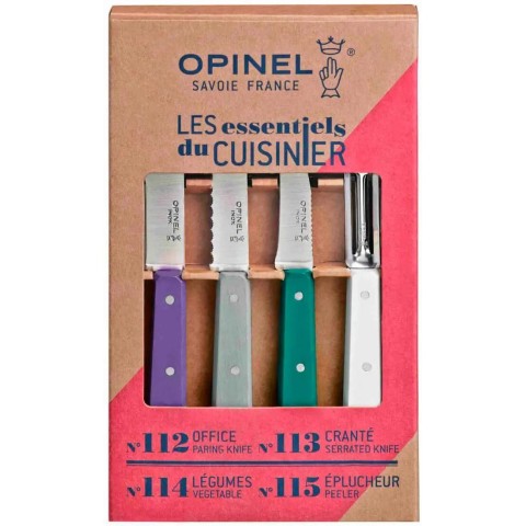 Набір ножів Opinel Les Essentiels Art Deco VRI Inox