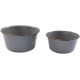 Набор Barebones Mixing Bowl/Enamel 2 миски slate grey