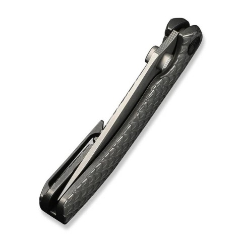 Ніж складаний туристичний Weknife Dracarys, (9.1 см) Böhler M390 / титан 6AL4V сірий