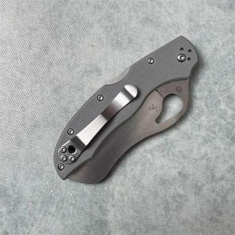 Нож Spyderco Gooney, 9Cr14MoV, G-10 ц:gray