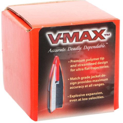 Пуля Hornady V-MAX .224 55 гр (3.6 г)/100 шт