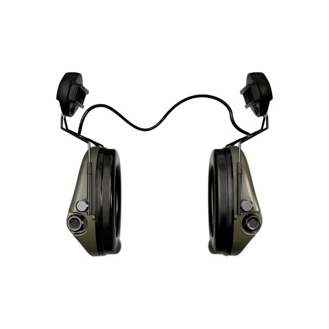 Навушники Sordin Supreme Mil AUX ARC Rail Зелені