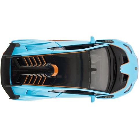 Машинка Rastar Lamborghini Huracan STO 1:32 ц:голубой