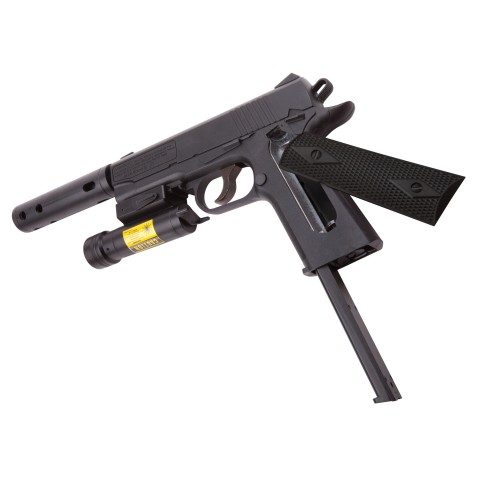 Пістолет пневматичний Crosman мод.1911TAC з ЛЦВ