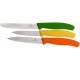 Набір кухонний Victorinox SwissClassic Paring Set 3 ножа з черв,помар,зел. ручкою (8,10,11см) у подар.упак.