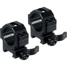 Кільця Leapers UTG MAX STRENGTH QD 30 мм Low. Сплав. Weaver