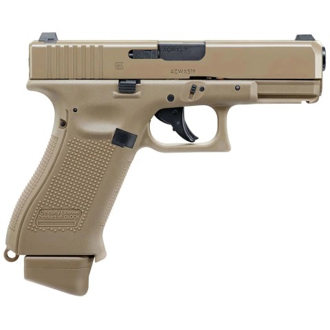 Пистолет страйкбольный Umarex Glock 19X Blowback СО2 кал. 6 мм ВВ