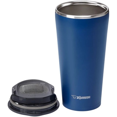 Термостакан ZOJIRUSHI SX-FSE45AD с ситечком 0.45 л Dark Blue