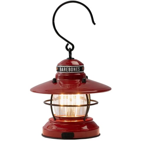 Фонарь кемпинговый Barebones Edison Mini Lantern 2AA/USB red