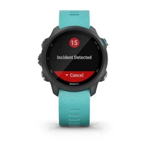 Смарт-годинник Garmin Forerunner 245 Music з бірюзовим ремінцем