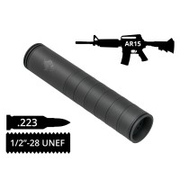 Газорозвантажений розбірний саундмодератор AFTactical S44G, .223 (5.56мм), 1/2x28 UNEF, AR15 | M4 | M5