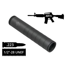 Газорозвантажений розбірний саундмодератор AFTactical S44G, .223 (5.56мм), 1/2x28 UNEF, AR15 | M4 | M5
