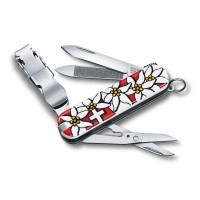 Ніж Victorinox NailClip 580 лезо 65мм,8функ,Edelweiss