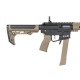Пістолет-кулемет Specna Arms SA-FX01 Flex Hal Etu with orange discharge device Half-Tan