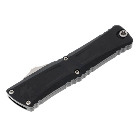 Ніж Microtech Combat Troodon Gen III OTF, stonewash. напівсерретор, чорний