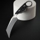 Ніж фіксований туристичний Ruike FS68, (8.6 см) 14C28N / G10 чорний