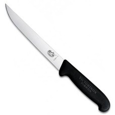 Нож кухонный разделочный Victorinox Fibrox 15 см, черный