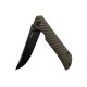 Ніж складаний туристичний Ruike P122-MB, (9.2 см) 14C28N / мікарта коричневий