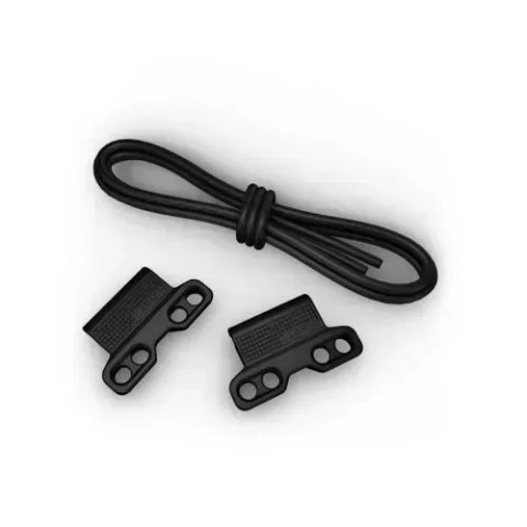 Ремешок для смарт-часов Garmin QuickFit 22 регулируемый банджи-шнур Black