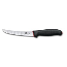 Обвалювальний ніж Victorinox Dual Grip 15см рифл чорн 5.6523.15D