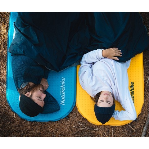 Килимок самонадувний Naturehike C034 NH19Q034-D, 30 мм, Розмір L, жовтий