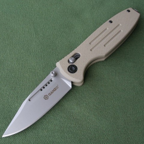 Ніж складний Ganzo G702-Y жовтий