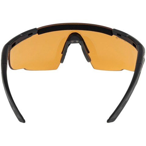 Очки защитные Wiley X Saber Advanced, 2 линзы (Grey/Rust) ц:black