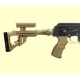 Приклад складной FAB UAS  для AK 47, полимер, песочный