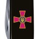 HUNTSMAN ARMY  91мм/15функ/черн /штоп/ножн/пила/крюк /Эмблема ВСУ
