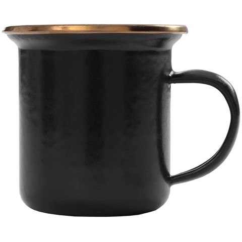 Набор Barebones Espresso Cup/Enamel/Set 2 шт charcoal
