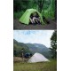 Намет надлегкий тримісний  з футпринтом Naturehike Cloud Up 3 Updated NH18T030-T, 210T, зелений