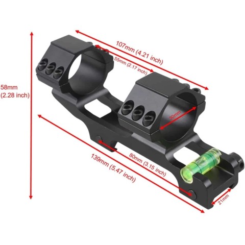 Моноблок з рівнем 30 мм Vector Optics