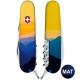 Ніж Victorinox Camper Ukraine 91мм,13функ ,Гірський пейзаж
