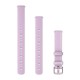 Быстросменные ремешки для смарт-часов Garmin 14 мм силиконовые Lilac/lilac (3 части)