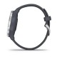 Смарт-годинник Garmin vivomove 3S зі сріблястим безелем та гранітно-синім ремінцем