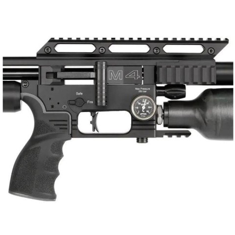 Пневматическая редукторная винтовка FX Airgun M4 STD Black .177 кал