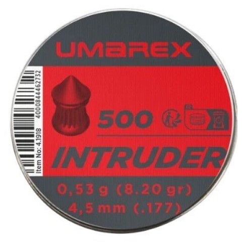 Кульки Umarex Intruder Pellets 0.52 г, кал.177(4.5 мм), 500 шт.